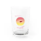 campailのSpring has come! -Sakura Pink!- Water Glass :front