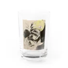 即席出口入口のなあに Water Glass :front