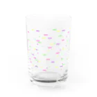 sato.satoさんの可愛いいちょんちょん模様 Water Glass :front