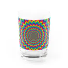 AQ-BECKのpsychedelic-02 Water Glass :front