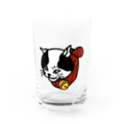 けい房のレトロなねこ Water Glass :front