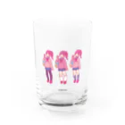 青木光恵のソックスちゃんズ Water Glass :front