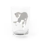 中華呪術堂（チャイナマジックホール）の猫功夫(猫カンフー) Water Glass :front