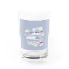 カルペ7のモネの睡蓮 Water Glass :front