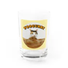 goonychanのカレーの妖精三毛猫うー Water Glass :front