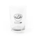 shhariiの海老天蕎麦 Water Glass :front