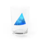 にこ＋の宇宙三角 Water Glass :front