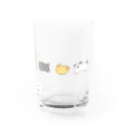 本調子の笑顔生命 Water Glass :front