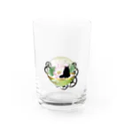 ﾛｯﾄﾓｰﾝﾄのカラクリ猫 Water Glass :front