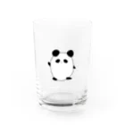 🐼もい🎉のぱんださん Water Glass :front