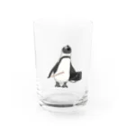 モユズの弓をしまい忘れたペンギン Water Glass :front