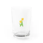 ごはんやのチューリップ（黄02） Water Glass :front