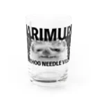 ハリネズミ針村のHARIMURA（黒） Water Glass :front