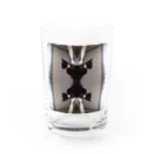 猛毒おひたしの鏡猫 Water Glass :front