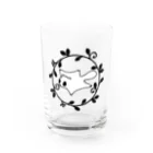 あとりえももんがのあとりえももんがロゴグラス Water Glass :front