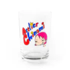 アトリエChinamiグッツショップのPOPカラーChinami Water Glass :front