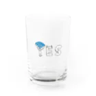 Joinus shop 〜アートデザイン〜の『YES!!!Wi-Fiくん』ポップグラス Water Glass :front