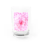 イロアソビのローズクォーツ Water Glass :front