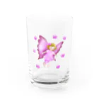 Miki Orangeのピンクの妖精A Water Glass :front