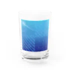 ひはせの海の様な宇宙の様な Water Glass :front