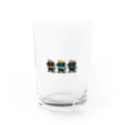 yume05070502の犬ですか？三兄弟 Water Glass :front