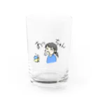 月見うどんのあっちゅん Water Glass :front