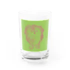 スタジオ腹八分 売店の実家犬guri-n Water Glass :front