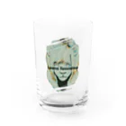 【みるかグッズ②】（SUZURI店）の【Leone femmina】 Water Glass :front