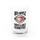 stereovisionのRed Apple Cigarettes2 Water Glass :front