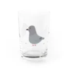 わさこのハトハトハト Water Glass :front