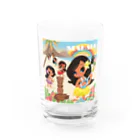 FOXY COLORSのHULA BABY Water Glass :front