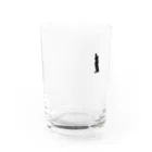 puikkoのミロのヴィーナス（ワンポイント　黒） Water Glass :front