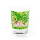 ICHIのすずめがちゅん Water Glass :front