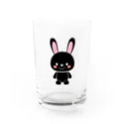 FreeStyleの黒兎 Water Glass :front