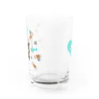 キヤバレー ちくわの裏面もかわいいちくわ柄グラス Water Glass :front