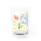 cloudlandのきらきらポピー Water Glass :front