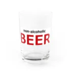 アメリカンベース のノンアルコールビール　ビール Water Glass :front