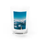 空ヲ巡ル旅の雲の向こうには... Water Glass :front