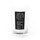 ぷぅどるのsweets Water Glass :front