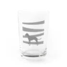 ふうふうたかのイタリアン・グレーハウンド Water Glass :front