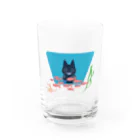 カネコサヤカのおさかなキラキラ Water Glass :front