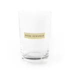 HOTEL NEWSPEAK購買部のHOTEL NEWSPEAKロゴ入りグッズ Water Glass :front