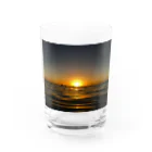 botanical museumの夕陽 Water Glass :front