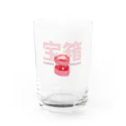 まちこ / 江野のKOKORO NO TAKARABAKO_SKELETON Water Glass :front