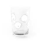 hanakoimaeda_7441のぽめ3兄弟 Water Glass :front