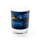 No.8のペンギン Water Glass :front