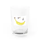 ホームタウンスター　Hometown Star のバナナスマイリー　Banana Smiley Water Glass :front