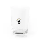 ファントム購買部の虹色黒ねこ Water Glass :front