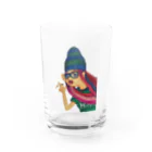 大雑把商会（ohzappa syoukai)のHIPPIE GIRL Water Glass :front