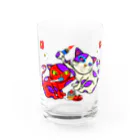 アソマサヤのスモーキン猫 Water Glass :front